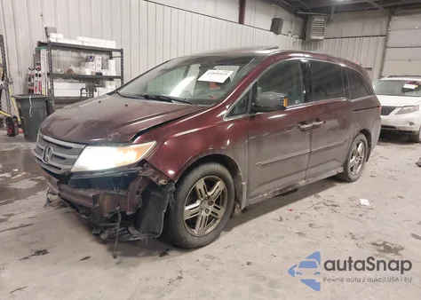 2011 Honda Odyssey Touring/Touring Elite from USA, damaged, VIN 5FNRL5H98BB084832